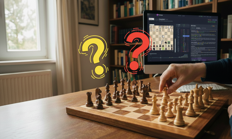 Chess player confused by engine analysis - ChessLogix solves this