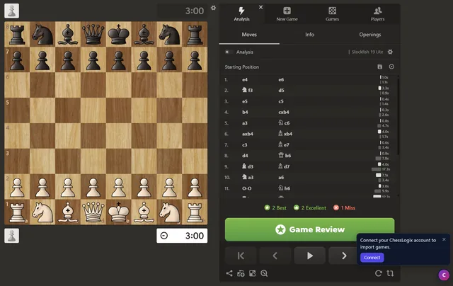 Free Chess Game Review Extension for Chess.com and Lichess
